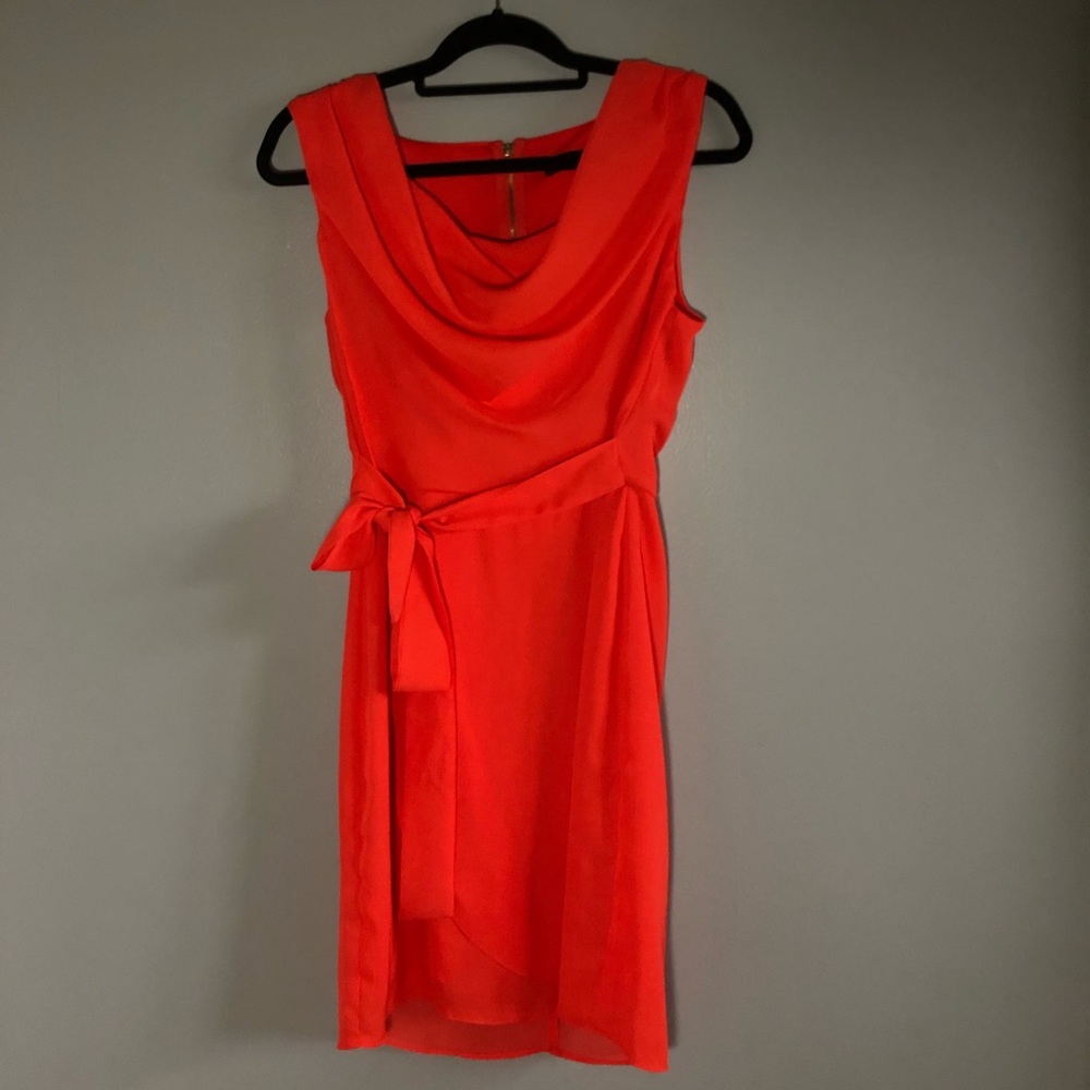 Red/Orangeish cocktail dress